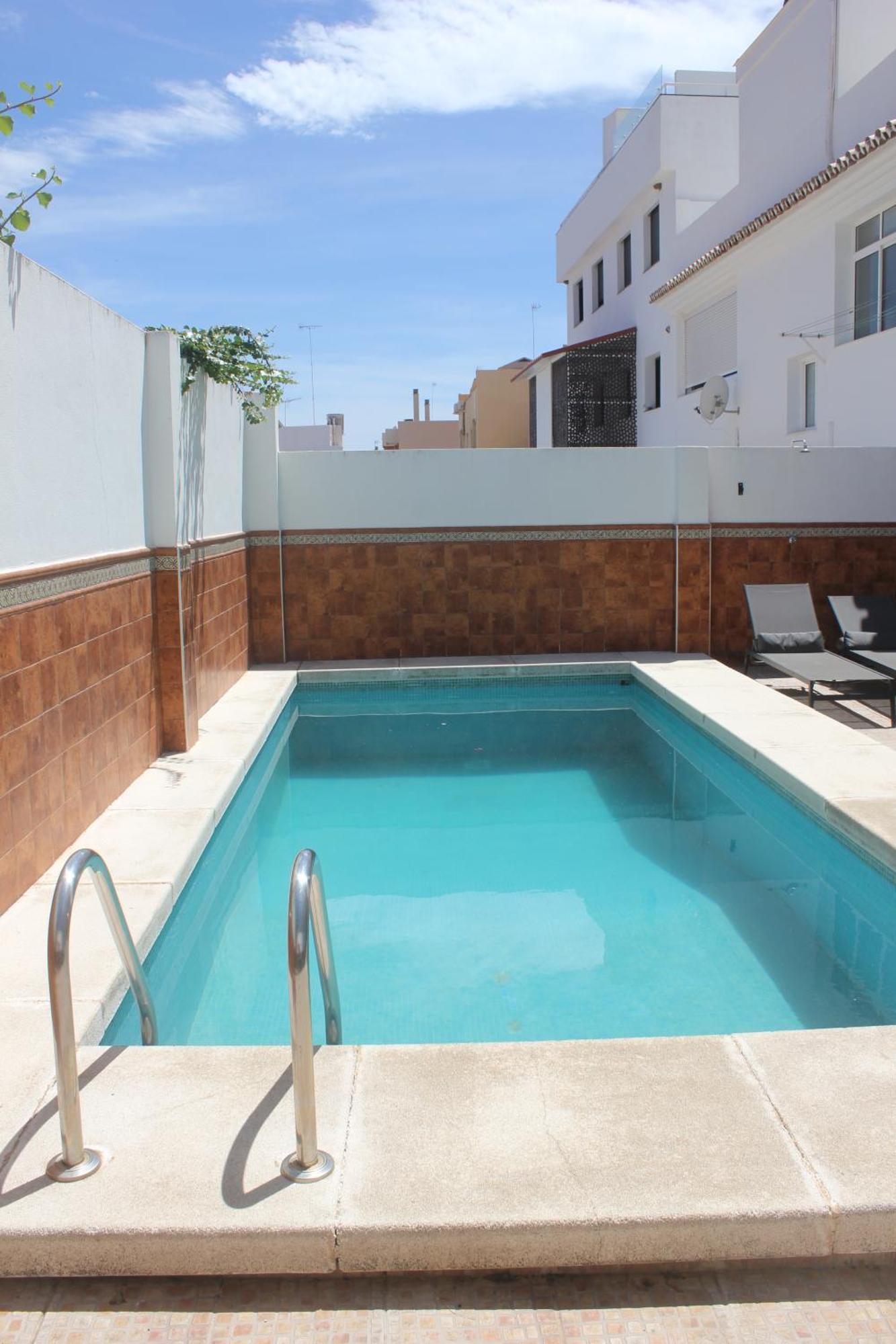 Apartamento Con Piscina En Ciudad Jardin Málaga Exterior foto